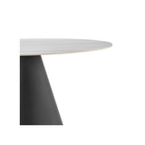 Geneva KD Ceramic Top 51" Round Dining Table