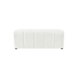 Cassy Faux Shearling Bench