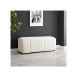 Cassy Faux Shearling Bench