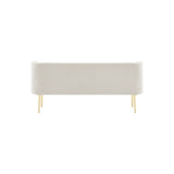 Marsha KD Velvet Bench