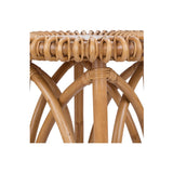 Alani Rattan Round End Table