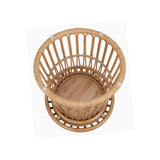 Galia Rattan Round End Table