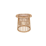 Galia Rattan Round End Table