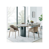 Conway KD 86.5" Oval Dining Table