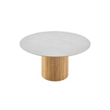 Ingrid KD Ceramic Top 59" Round Dining Table