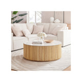 Ingrid Ceramic Round Coffee Table