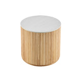 Ingrid Ceramic Round Side Table