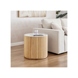 Ingrid Ceramic Round Side Table