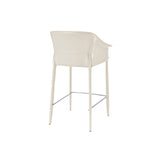 Callie Recycled Leather Counter Stool