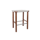 Elio Wood Counter Stool w/ Rope