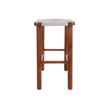 Elio Wood Counter Stool w/ Rope