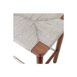 Elio Wood Counter Stool w/ Rope