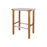 Elio Wood Counter Stool w/ Rope