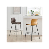 Jayden KD PU Counter Stool - Set of 2