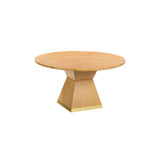 Nolan  Wood Round Dining Table