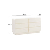 Sagura  6 Drawer Dresser