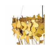 Butterfly Gold Chandelier