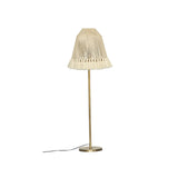 June White Tall Floor Lamp