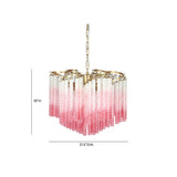 Ananya Ombre Glass Chandelier