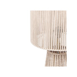 Beam Cream Natural Jute Floor Lamp