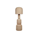 Kootu Natural Rattan Floor Lamp