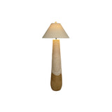 Harlee Natural Woven Floor Lamp