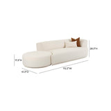 Fickle  2-Piece Chaise Modular RAF Sofa