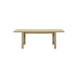 Gata Light Teak Outdoor Rectangular Dining Table