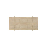 Gata Light Teak Outdoor Rectangular Dining Table