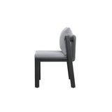 Nancy Grey Outdoor Dining Chair