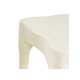 Skully Cream Textured Side Table