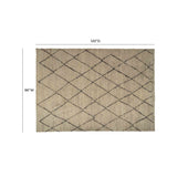 Crosshatch Natural 5' x 8' Area Rug