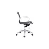 Zuo Glider Low Back Office Chair