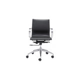 Zuo Glider Low Back Office Chair