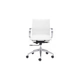 Zuo Glider Low Back Office Chair