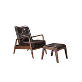 Zuo Bully Lounge Chair and Ottoman