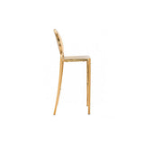 Zuo Eclispe Bar Stool Gold - Set of 2