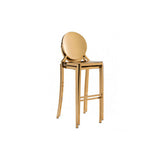 Zuo Eclispe Bar Stool Gold - Set of 2