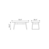 Zuo Fletcher Dining Table