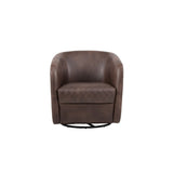 Sunpan Dax Swivel Club Chair