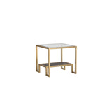 Sunpan Carver Side Table