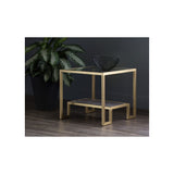 Sunpan Carver Side Table