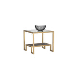 Sunpan Carver Side Table