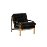 Sunpan Court Armchair - Antique Brass