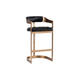 Sunpan Beaumont Brass Bar Stool