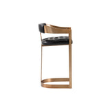 Sunpan Beaumont Brass Bar Stool