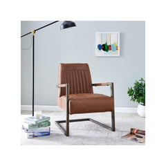 Jonah KD PU Arm Chair,