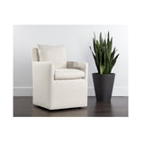 Glenrose Wheeled Dining Armchair