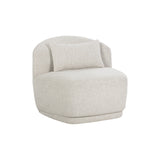 Soraya Swivel Armless Chair