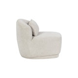 Soraya Swivel Armless Chair